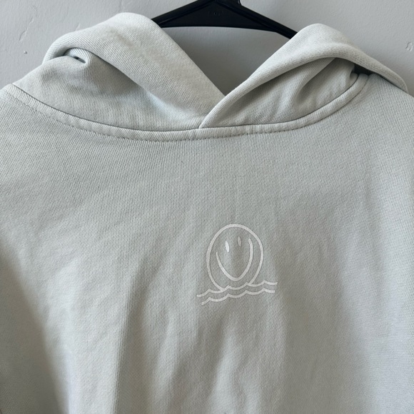 Graphic Hoodie with Wake Lake Shake Print - Picture 2 of 3